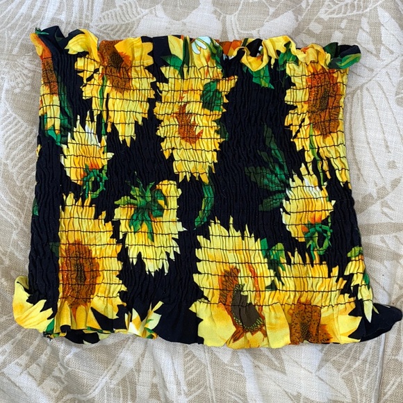 Tops - Sunflower Tube Top